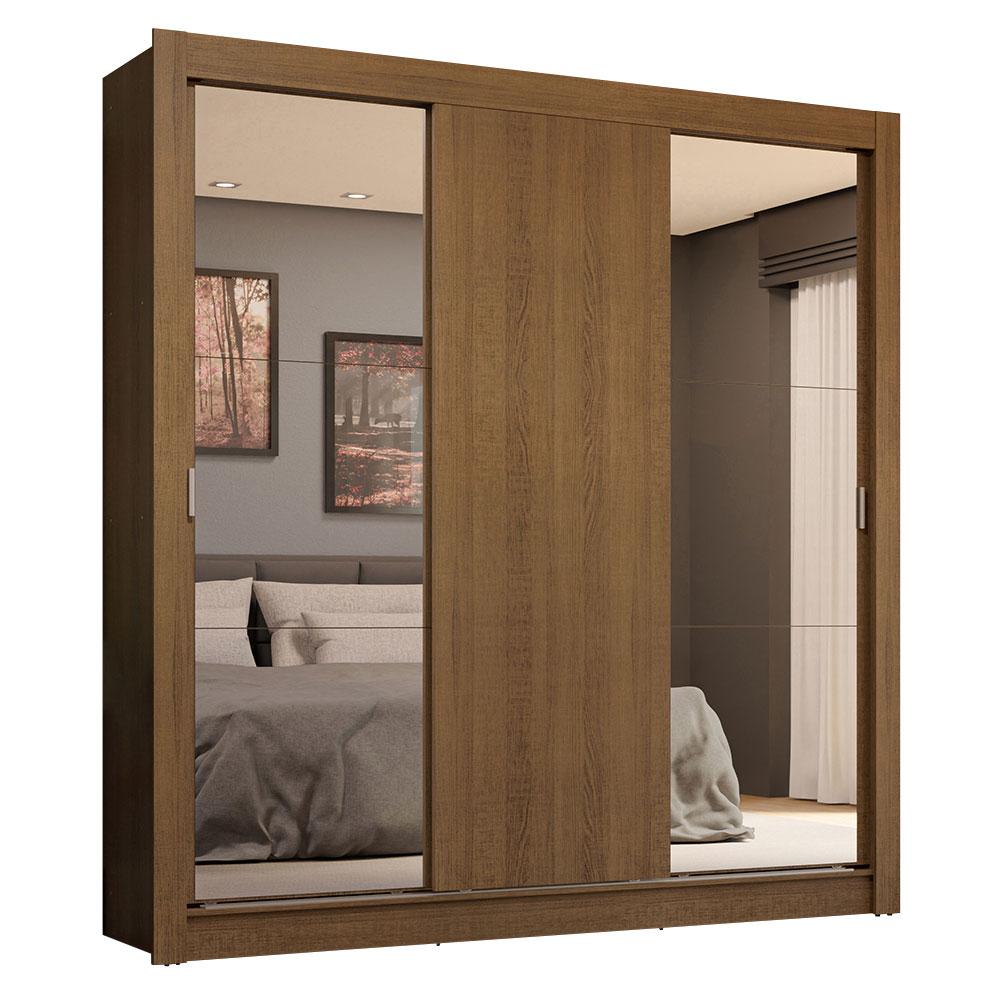 Ropero Closet Madesa 3 Puertas 2 Espejos Mm 02