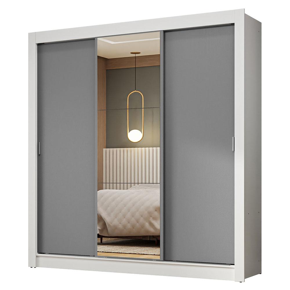 Foto 1 | Ropero Closet Madesa 3 Puertas 1 Espejo Bg