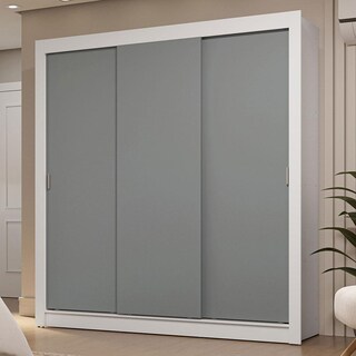 Foto 2 | Ropero Closet Madesa 3 Puertas Bg 01