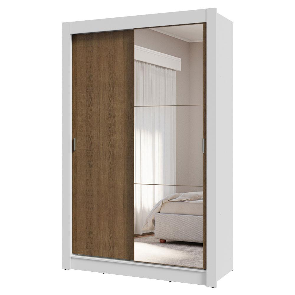 Ropero Closet Madesa Vivare Plus 2 Puertas 1 Espejo Bm