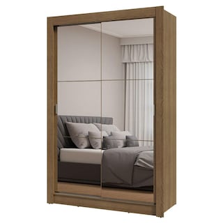 Foto 1 | Ropero Closet Madesa Milano 2 Puertas 2 Espejos Mm