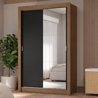 Foto 2 | Ropero Closet Madesa Vivare Plus 2 Puertas 1 Espejo Mn