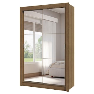 Foto 1 | Ropero Closet Madesa Vivare Plus 2 Puertas 2 Espejos Mm