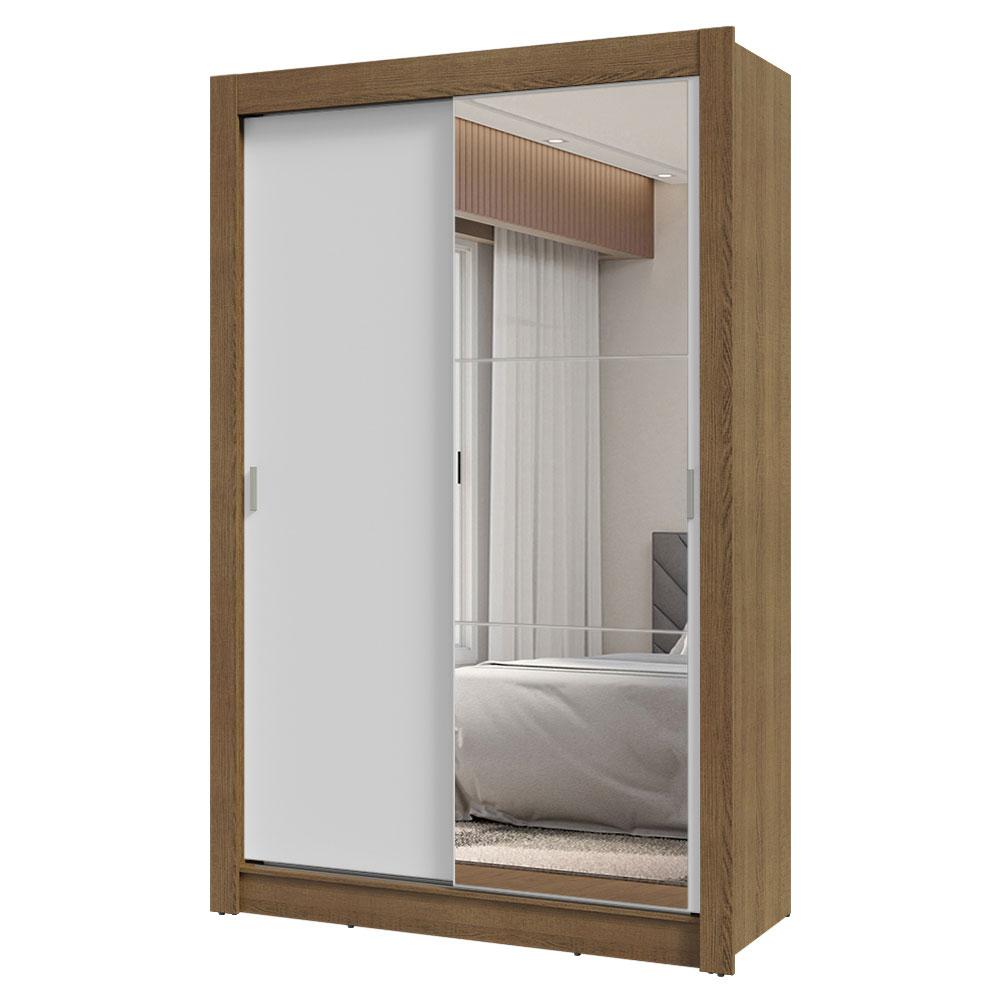Ropero Closet Madesa Vivare 2 Puertas 1 Espejo Mb