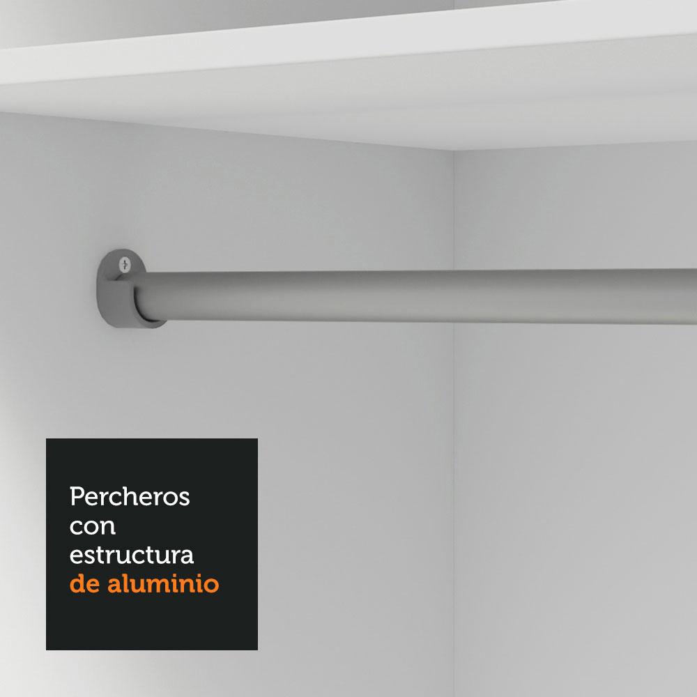 Foto 7 | Ropero Closet Madesa Vivare Plus 2 Puertas Bm