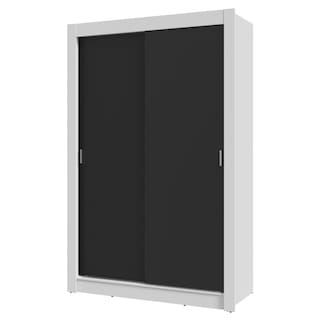 Foto 1 | Ropero Closet Madesa Vivare Plus 2 Puertas Bn