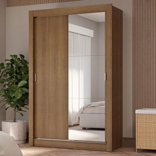 Foto 2 | Ropero Closet Madesa Vivare Plus 2 Puertas 1 Espejo Mm