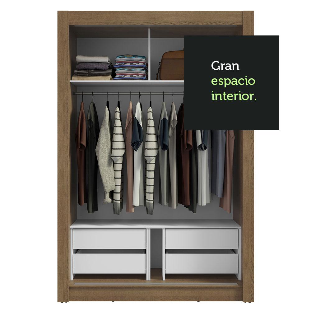 Foto 8 | Ropero Closet Madesa Vivare Plus 2 Puertas Mn