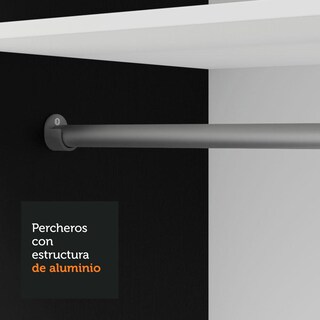 Foto 7 | Ropero Closet Madesa Vivare 2 Puertas Nm