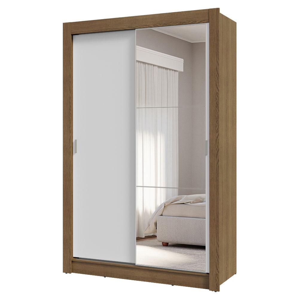 Ropero Closet Madesa Vivare Plus 2 Puertas 1 Espejo Mb