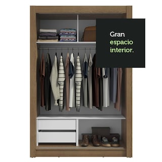 Foto 8 | Ropero Closet Madesa Vivare 2 Puertas Mb