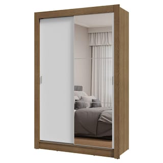 Foto 1 | Ropero Closet Madesa Milano 2 Puertas 1 Espejo Mb