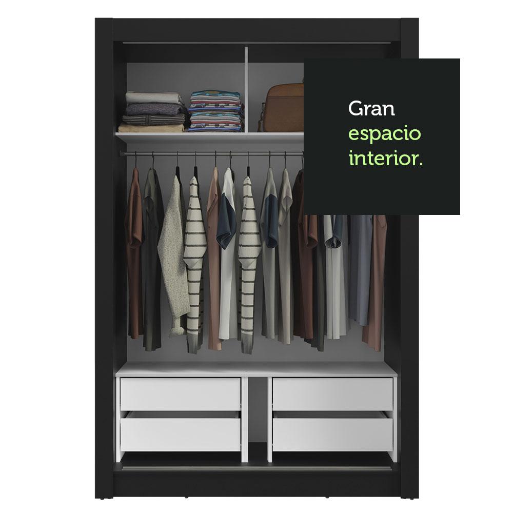 Foto 8 | Ropero Closet Madesa Vivare Plus 2 Puertas Nm