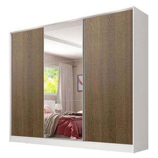 Foto 1 | Ropero Closet Madesa Royale 3 Puertas 1 Espejo B/m