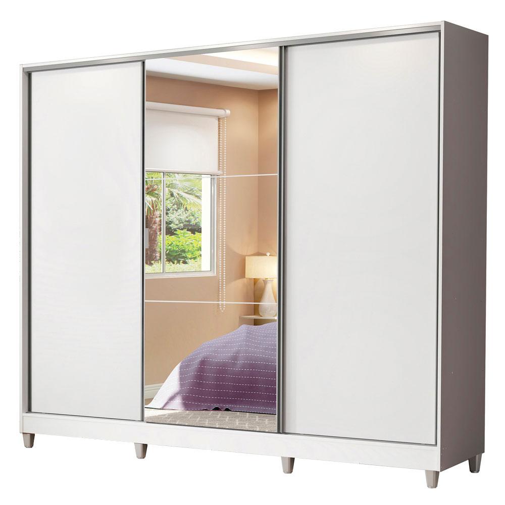 Ropero Closet Madesa Royale 3 Puertas 1 Espejo B Cp
