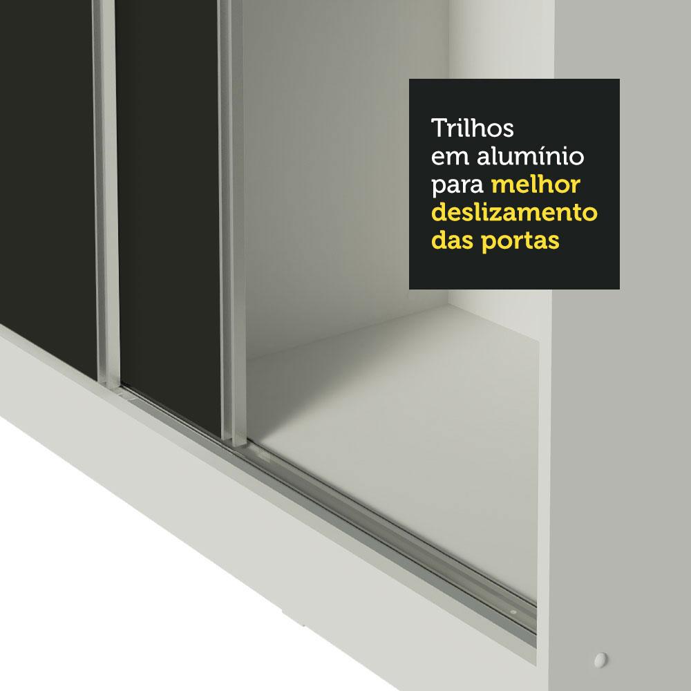 Foto 8 | Ropero Closet Madesa Royale 3 Puertas B/n/b