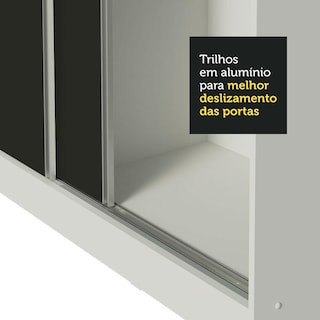 Foto 8 | Ropero Closet Madesa Royale 3 Puertas B/n/b
