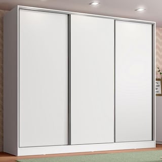 Foto 2 | Guarda Ropa Madesa Royale 3 Puertas Blanco
