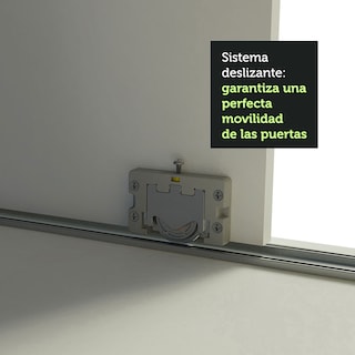 Foto 5 | Guarda Ropa Madesa Royale 3 Puertas Blanco