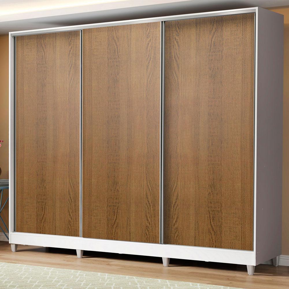 Foto 2 | Ropero Closet Madesa Royale 3 Puertas B/m/m Cp