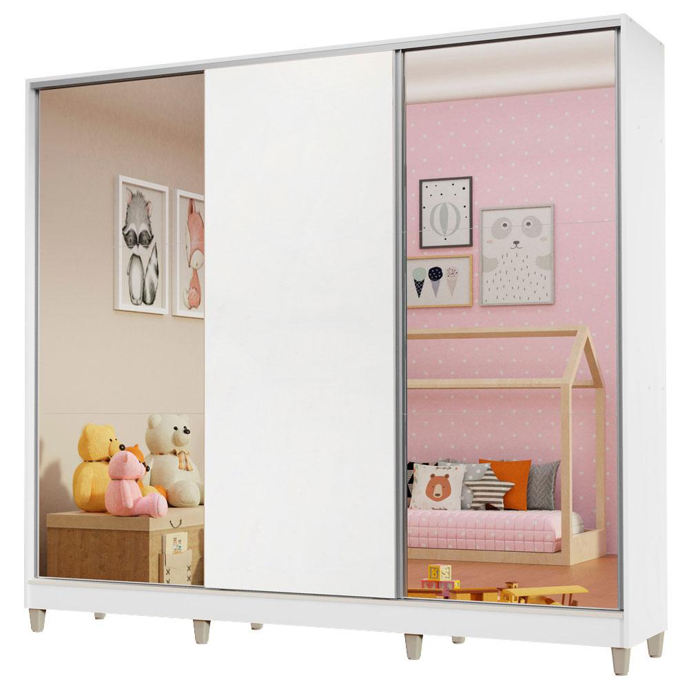 Guarda Ropa Madesa Royale 3 Puertas 2 Espejo B Cp
