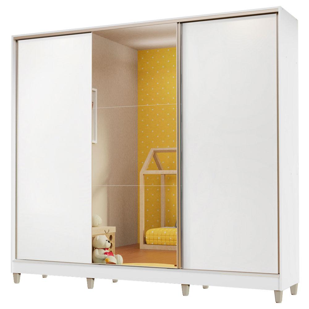 Guarda Ropa Madesa Royale 3 Puertas 1 Espejo B Cp
