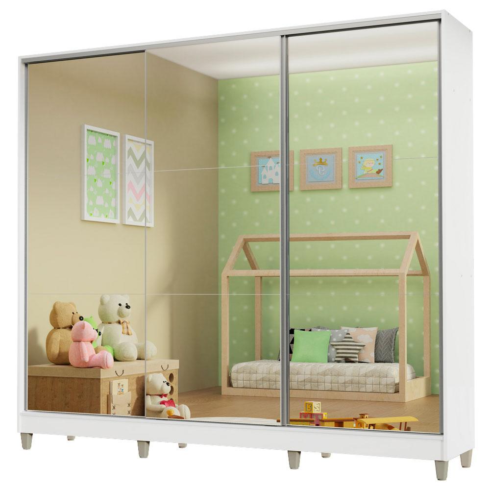 Guarda Ropa Madesa Royale 3 Puertas 3 Espejo B Cp