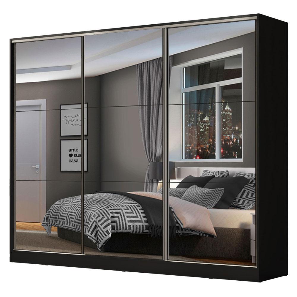 Guarda Ropa Madesa Royale 3 Puertas 3 Espejo N