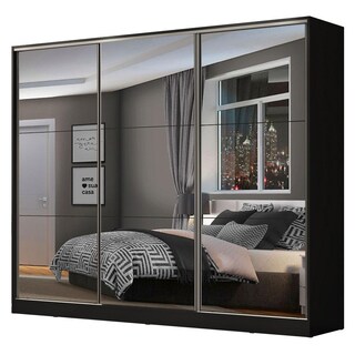 Foto 1 | Guarda Ropa Madesa Royale 3 Puertas 3 Espejo N