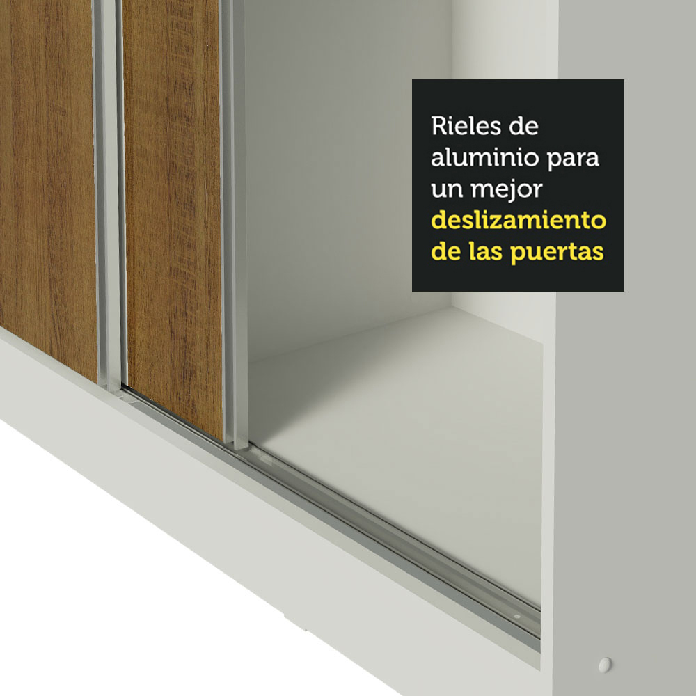 Foto 8 | Ropero Closet Madesa Royale 3 Puertas 1 Espejo B/m Cp