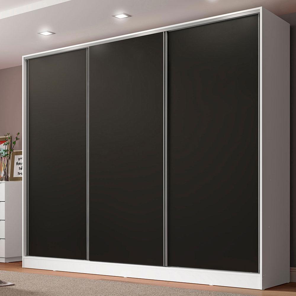 Foto 2 | Ropero Closet Madesa Royale 3 Puertas B/n