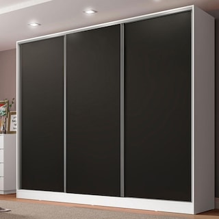 Foto 2 | Ropero Closet Madesa Royale 3 Puertas B/n