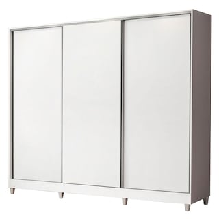 Foto 1 | Ropero Closet Madesa Royale 3 Puertas Blanco Cp