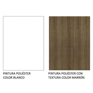 Foto 8 | Ropero Closet Madesa 2 Puertas Con Pies Bm 06