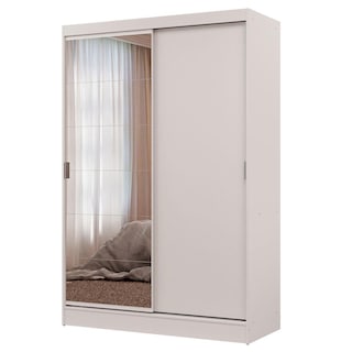 Foto 1 | Ropero Closet Madesa 2 Puertas 1 Espejo Bb 04