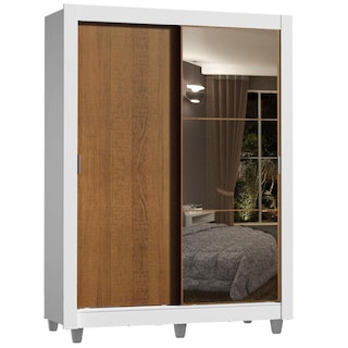 Foto 1 | Closet con Espejo Madesa 2 Puertas
