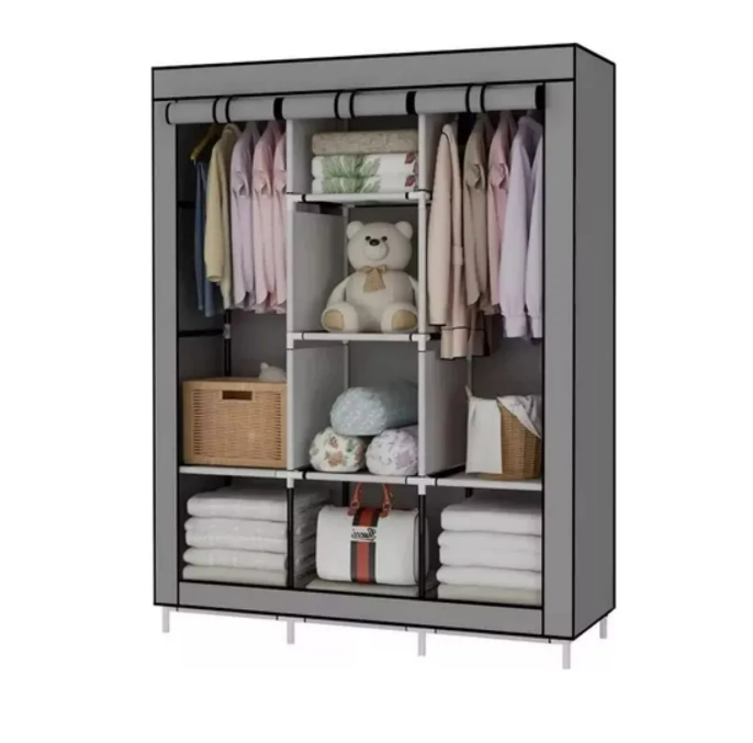 Foto 3 | Closet Armable con Lona Antipolvo Portatil Wünd Gris