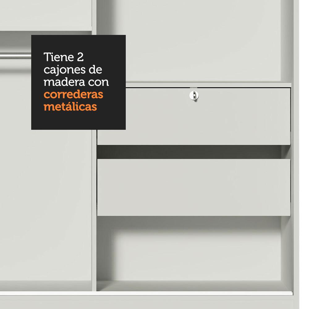 Foto 8 pulgar | Closet Madesa Blanco