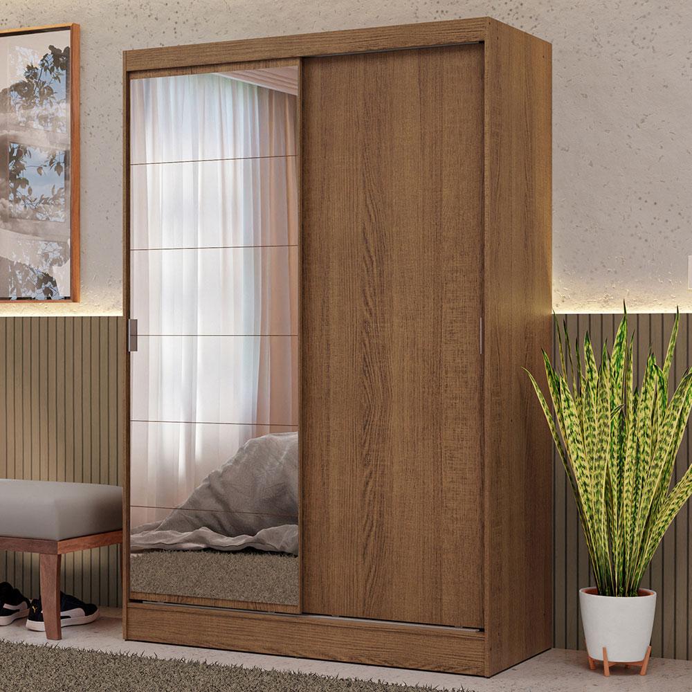Foto 2 | Closet Madesa Marrón con 2 Puertas