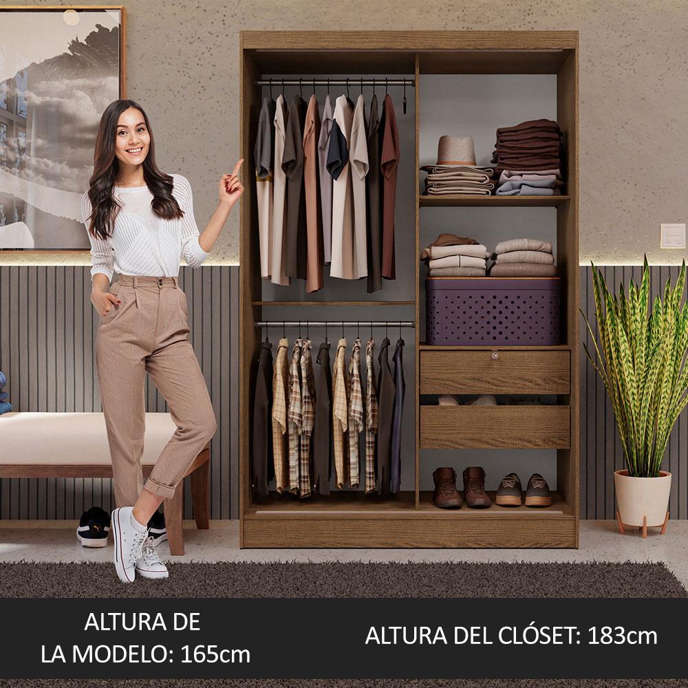 Foto 5 pulgar | Closet Madesa Marrón