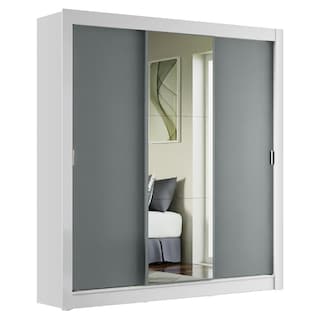 Foto 1 | Ropero Closet Madesa Mônaco 3 Puertas 1 Espejo Bg