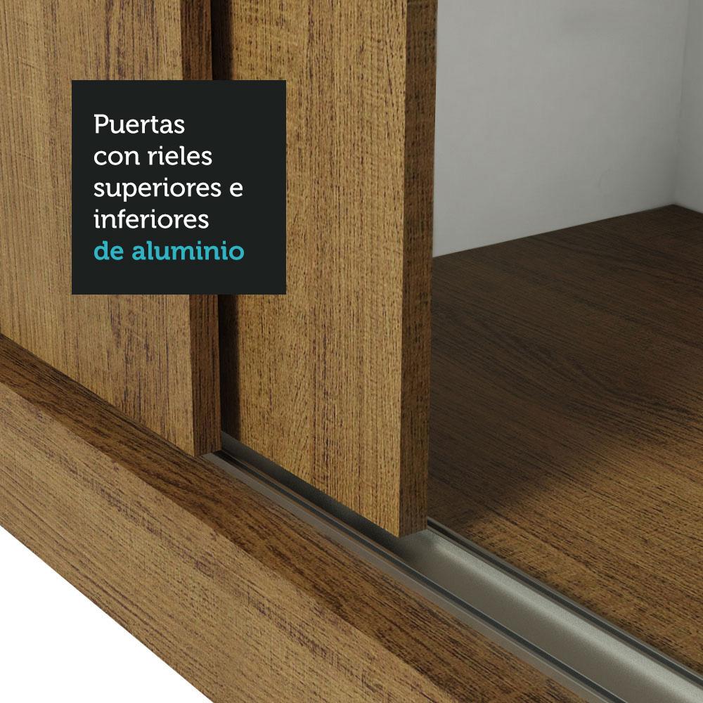 Foto 8 | Ropero Closet Madesa Mônaco 3 Puertas 1 Espejo Mm