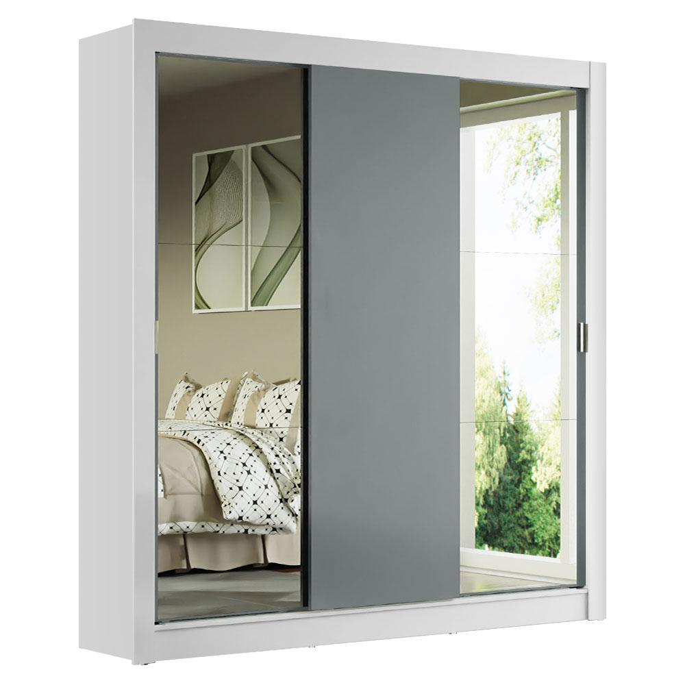 Foto 1 | Ropero Closet Madesa Mônaco 3 Puertas 2 Espejos Bg