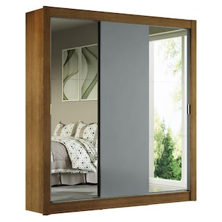 Foto 1 | Ropero Closet Madesa Mônaco 3 Puertas 2 Espejos Mg