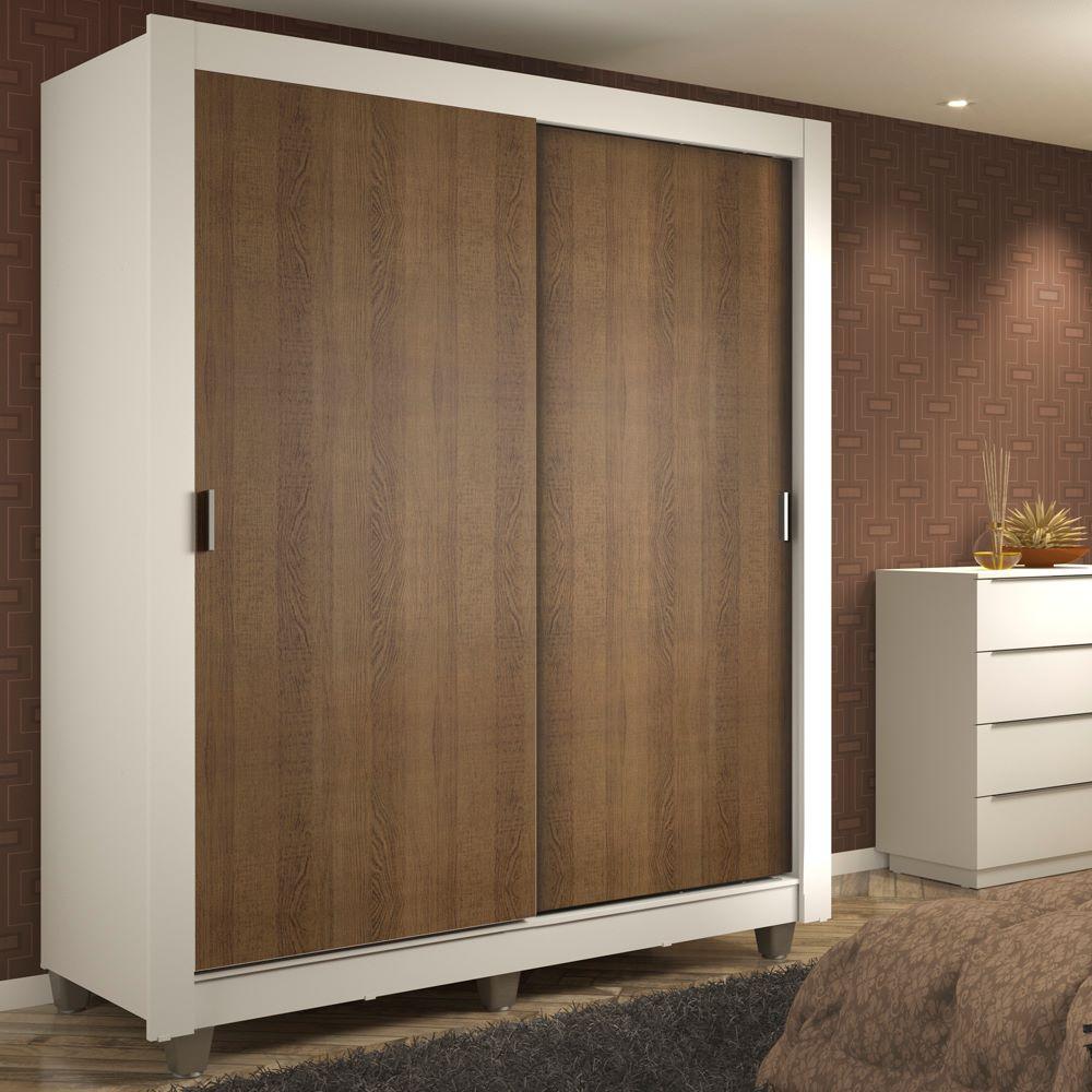 Foto 1 | Ropero Closet Madesa Dallas 2 Puertas Con Pies Bm 02