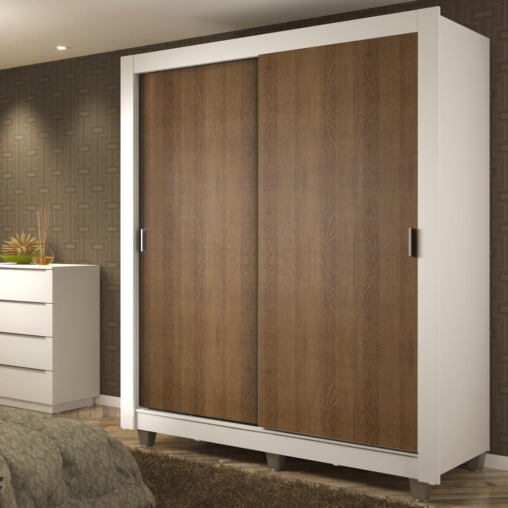 Foto 1 | Ropero Closet Madesa Dallas Plus 2 Puertas Con Pies Bm 03