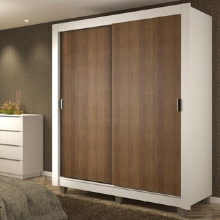 Foto 1 | Ropero Closet Madesa Dallas Plus 2 Puertas Con Pies Bm 03