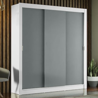 Foto 2 | Ropero Closet Madesa Mônaco 3 Puertas Bg