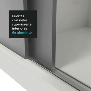 Foto 8 | Ropero Closet Madesa Mônaco 3 Puertas Bg