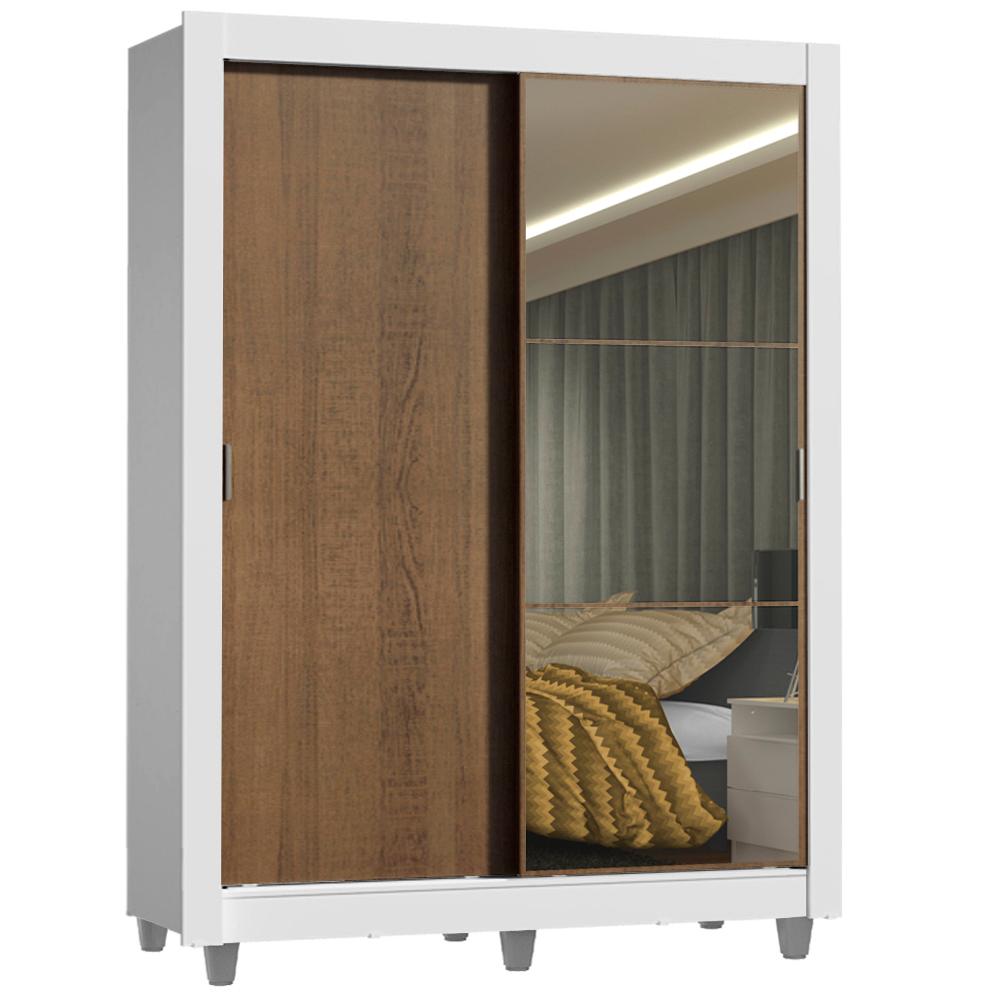 Foto 1 | Ropero Closet Madesa Denver 2 Puertas Con 1 Espejo Bm 03